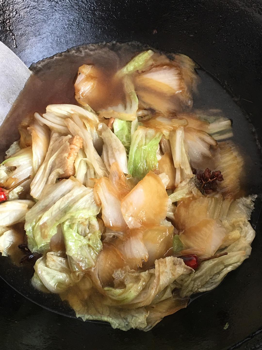 家常「白菜粉条炖豆腐」干饭神菜👍👍👍的做法 步骤20