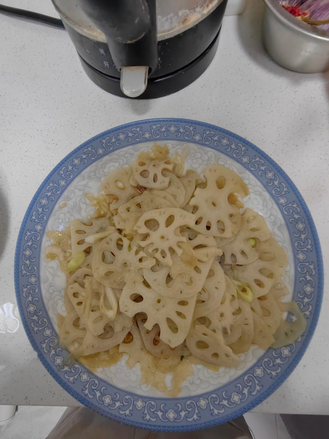 凉拌藕片