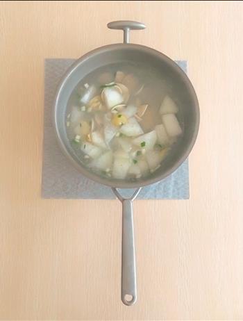 【钛锅厨神】白贝冬瓜汤这么做，汤底都要喝干净了！的做法 步骤8