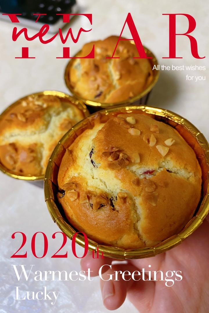 蔓越莓麦芬蛋糕