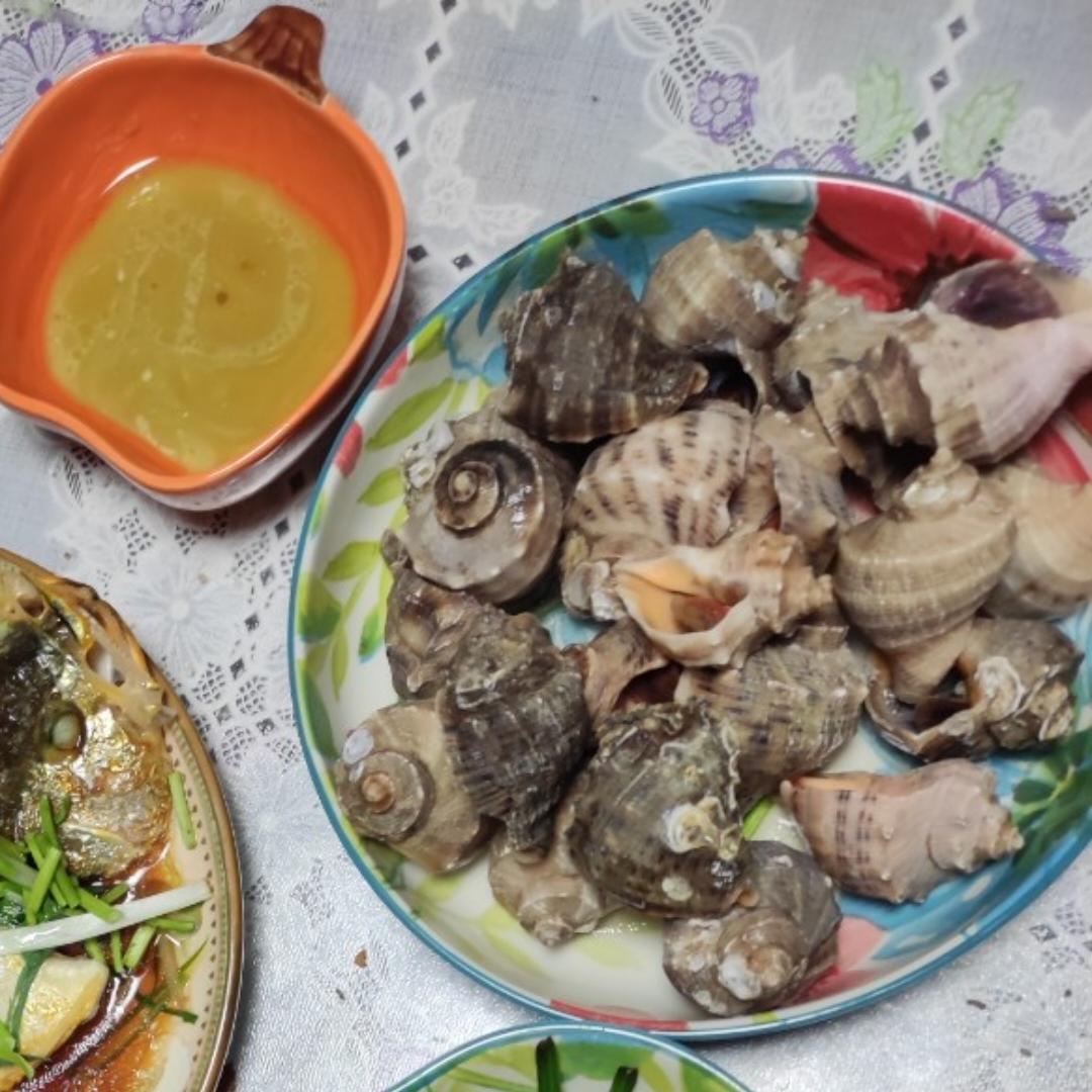 煮海螺