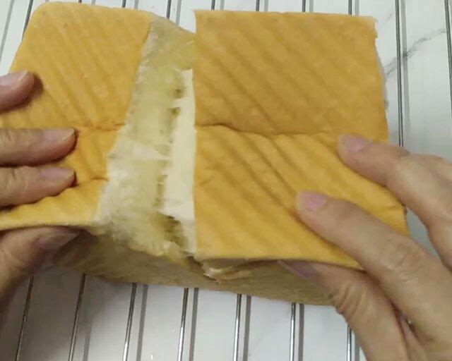 手撕吐司(一发&后酵母松驰法)的做法