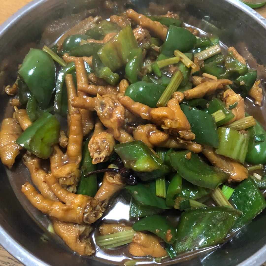 青椒鸡爪