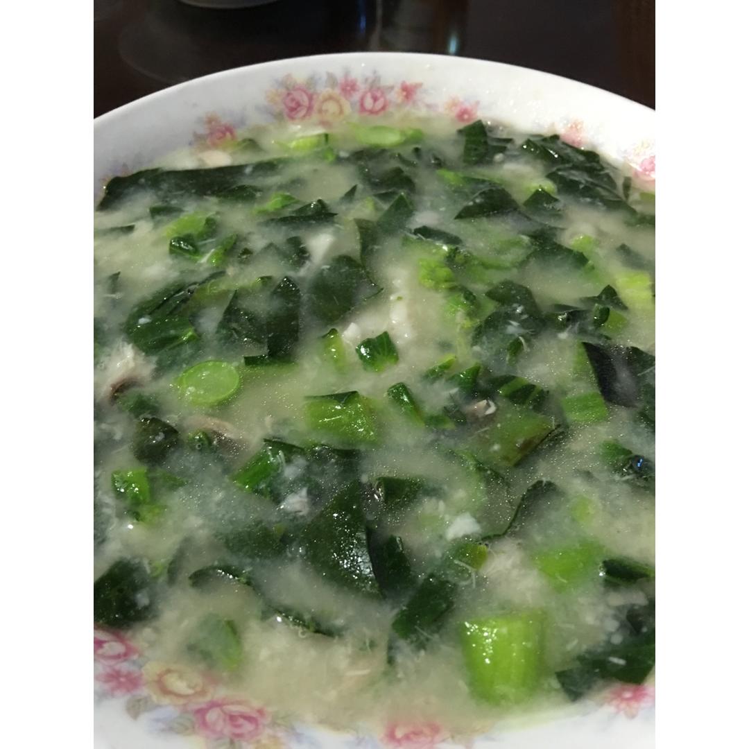 芋艿青菜糊