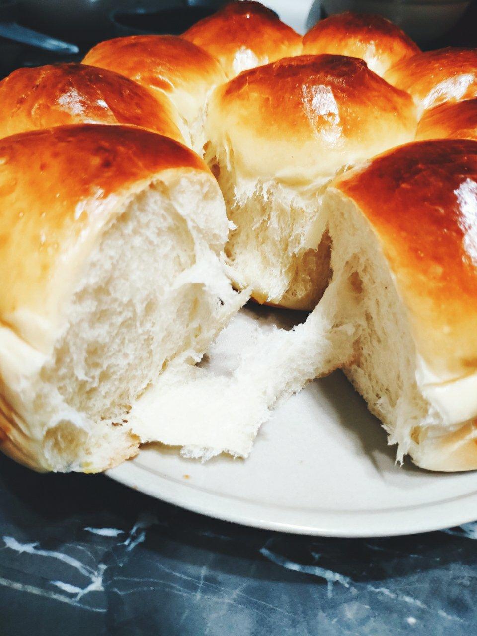 超软的牛奶小餐包