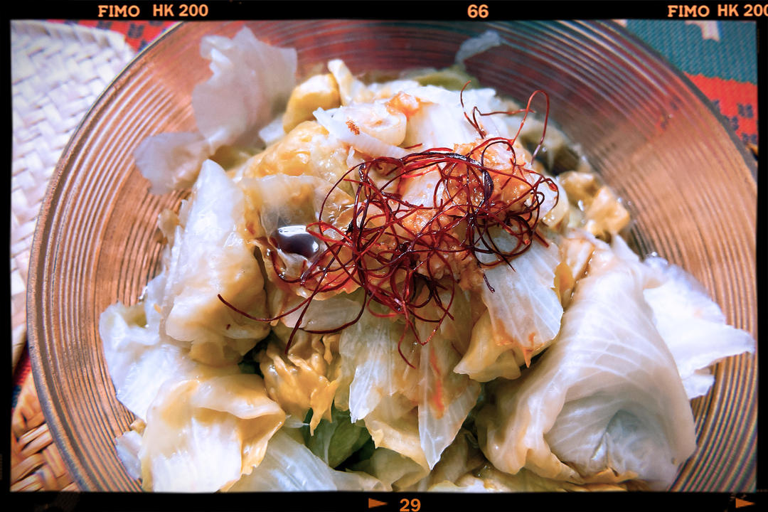 白灼生菜