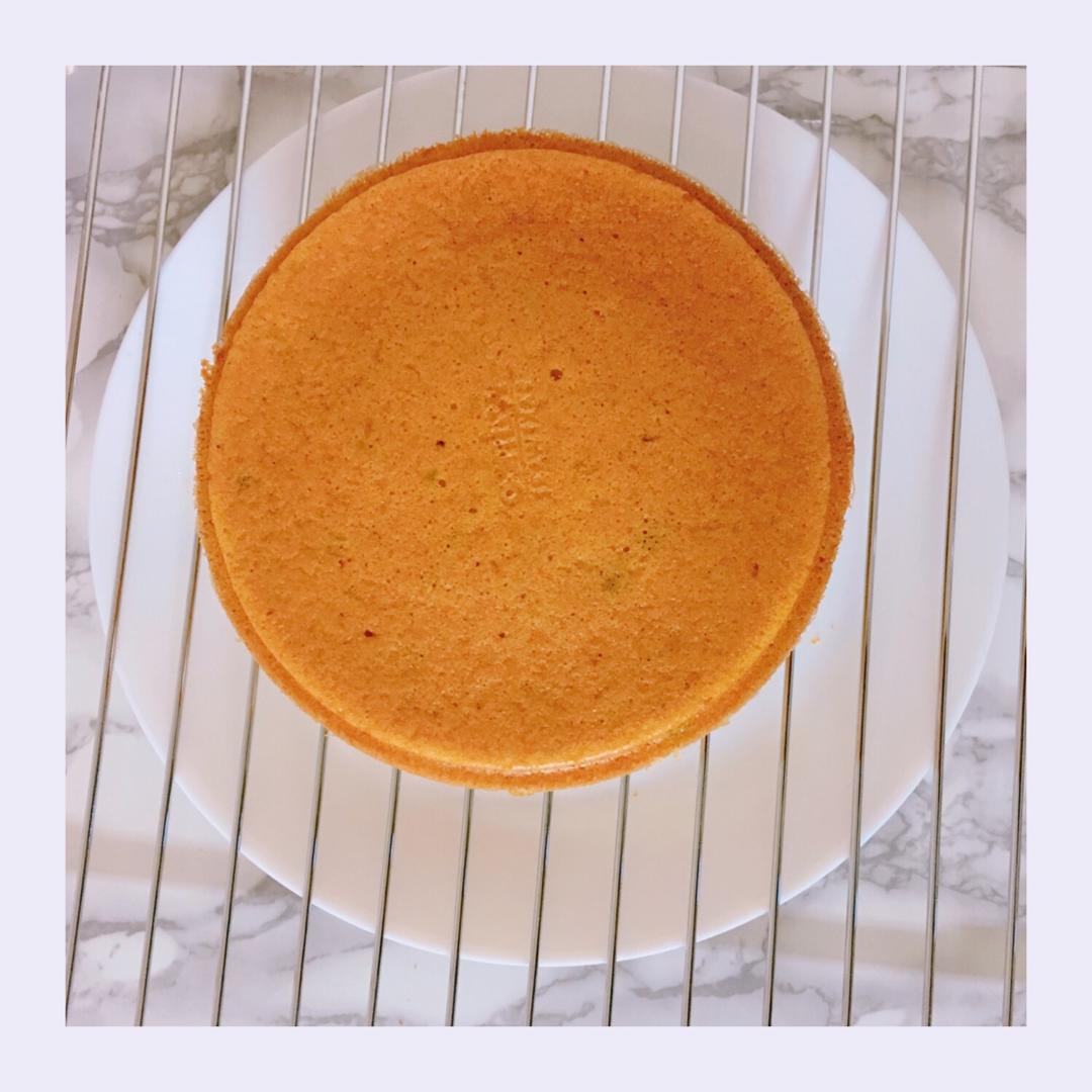 南瓜戚风蛋糕