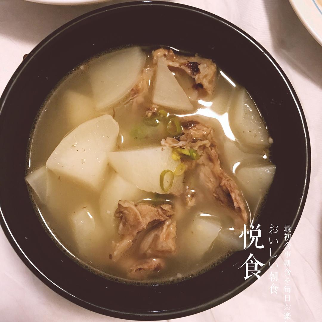 萝卜排骨汤