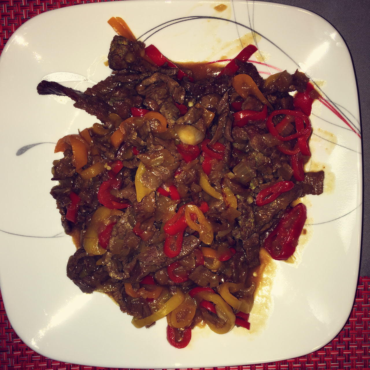 黑椒牛柳