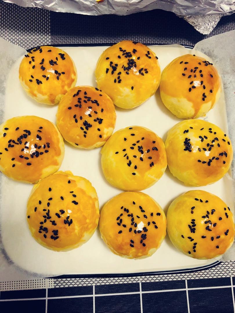 豆沙蛋黄酥（六个量黄油版）