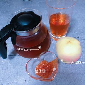 冰萃桃桃红茶的做法 步骤7