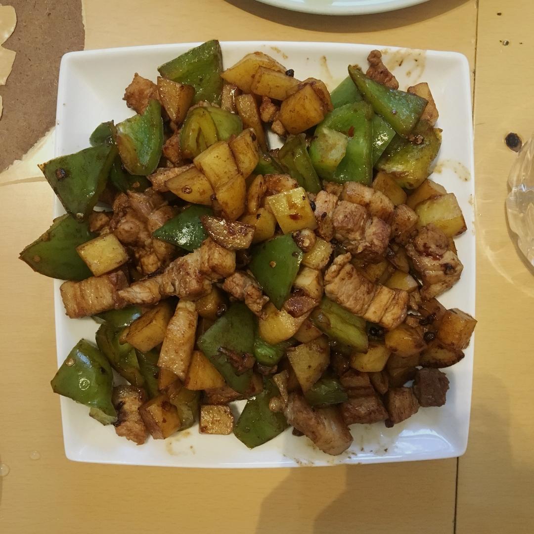 青椒炒肉