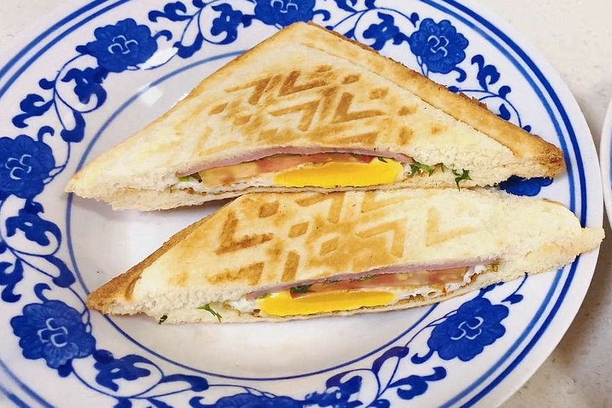 百变热压三明治|健康快手早餐