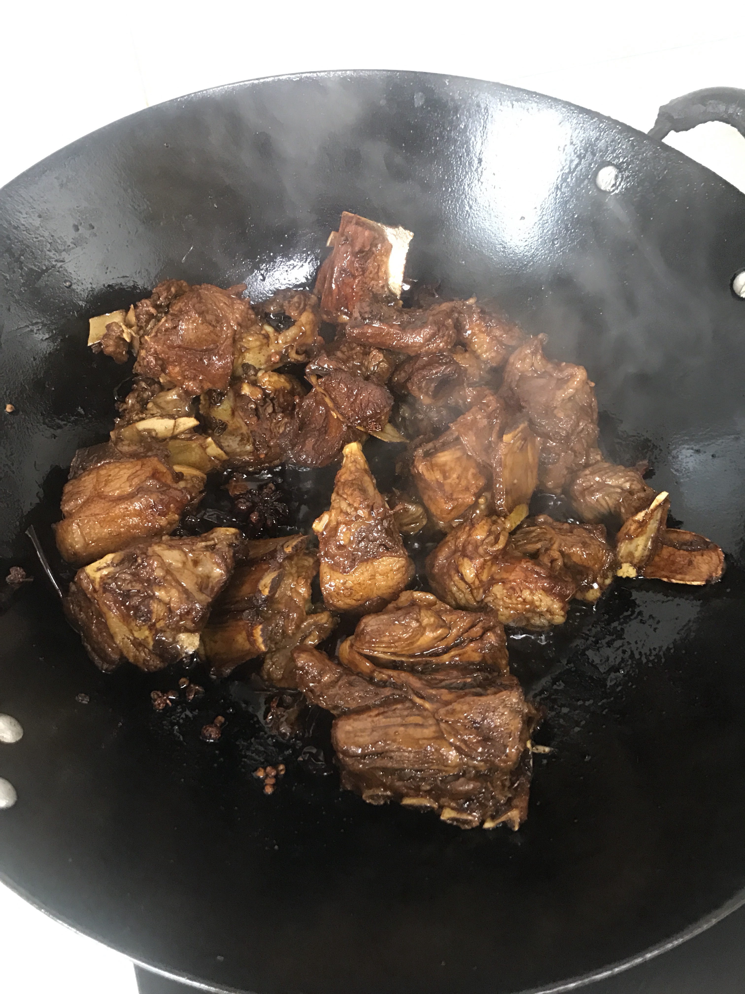 红烧羊排炖萝卜火锅的做法 步骤7