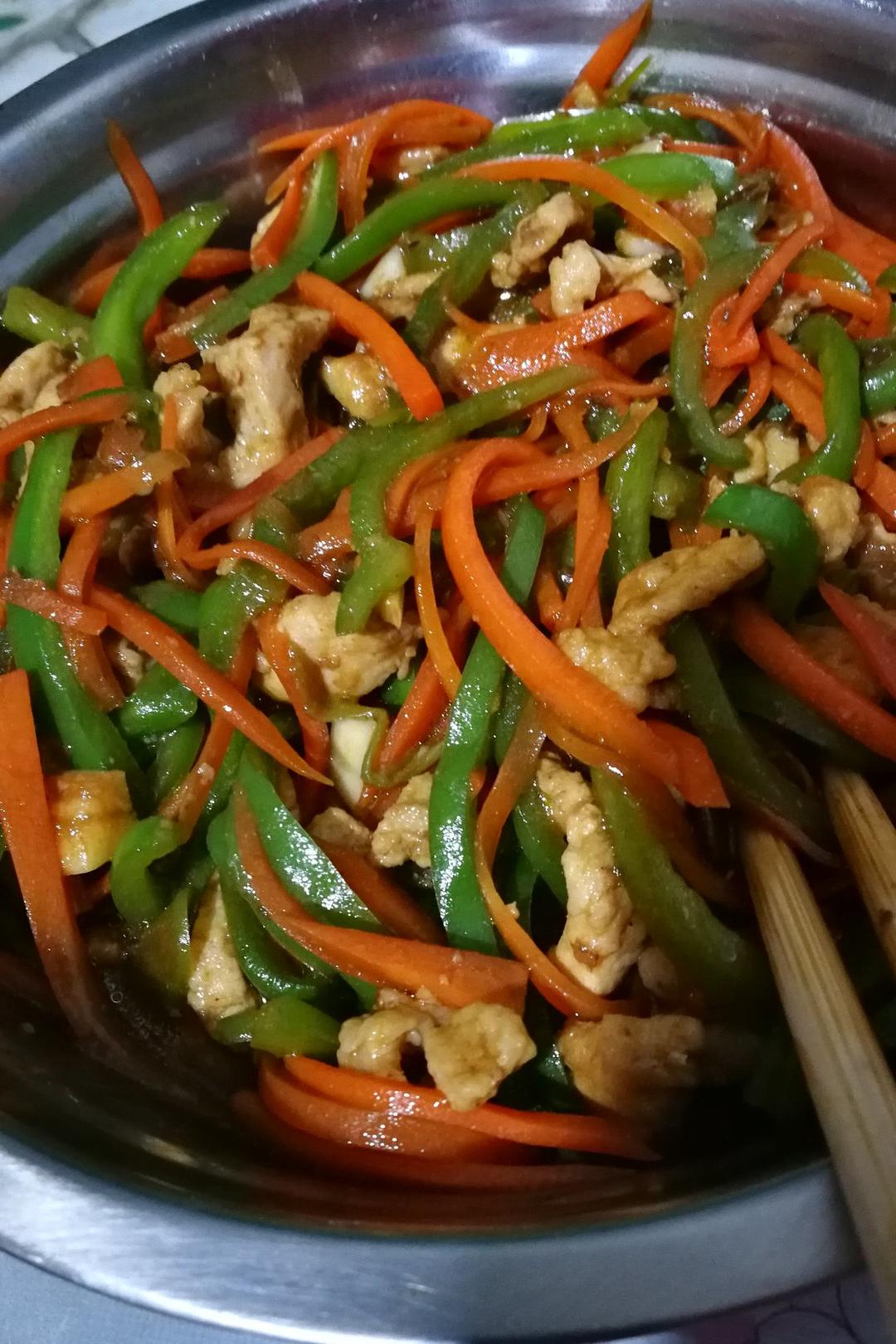 老公主ss做的鱼香肉丝