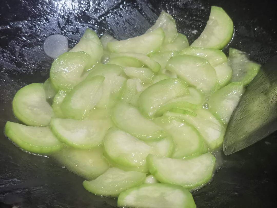 清炒丝瓜，湖南肉丝瓜-减脂下饭菜