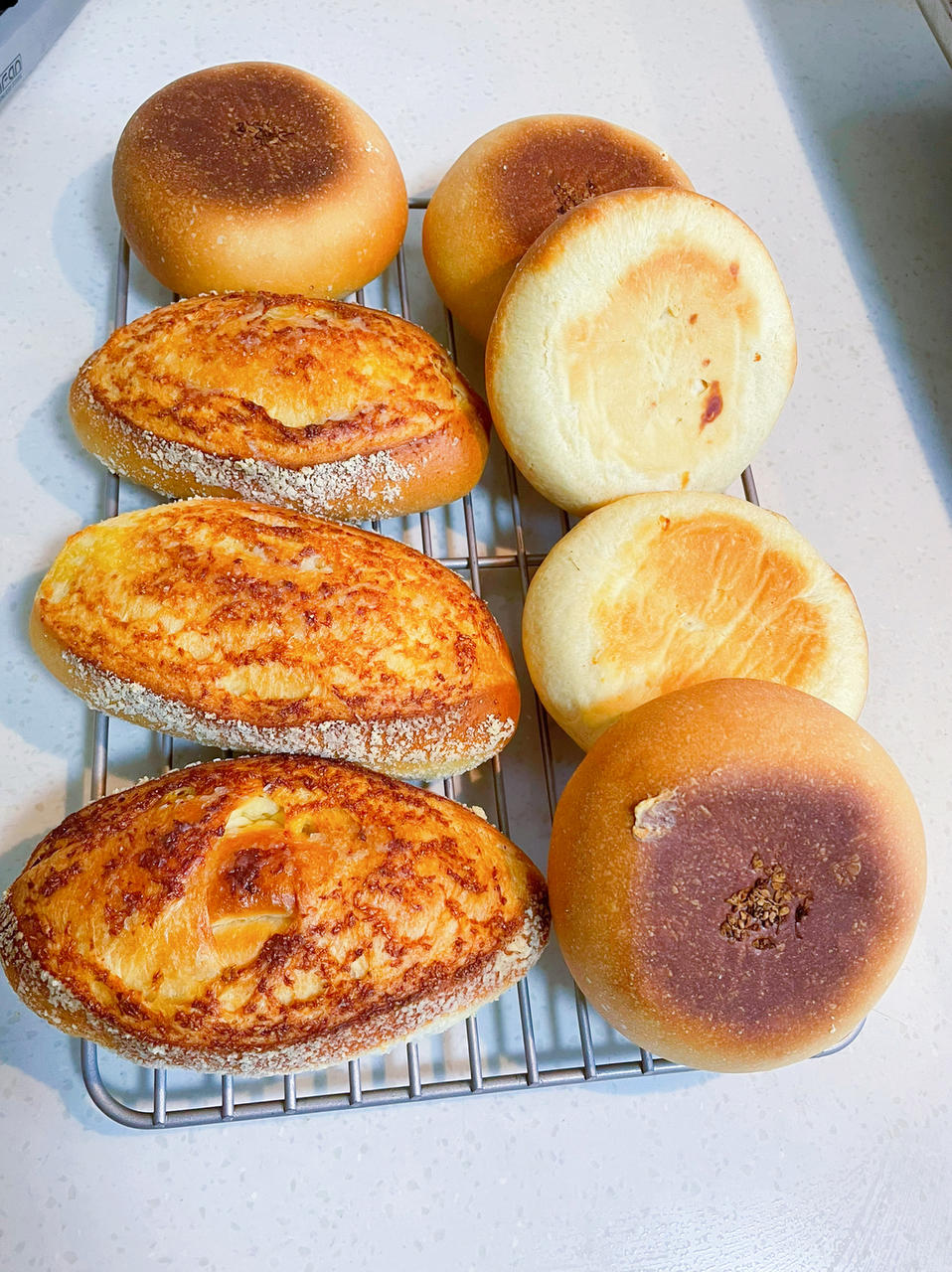 桂花乳酪日式面包｜秋日食谱｜柔软｜醇香