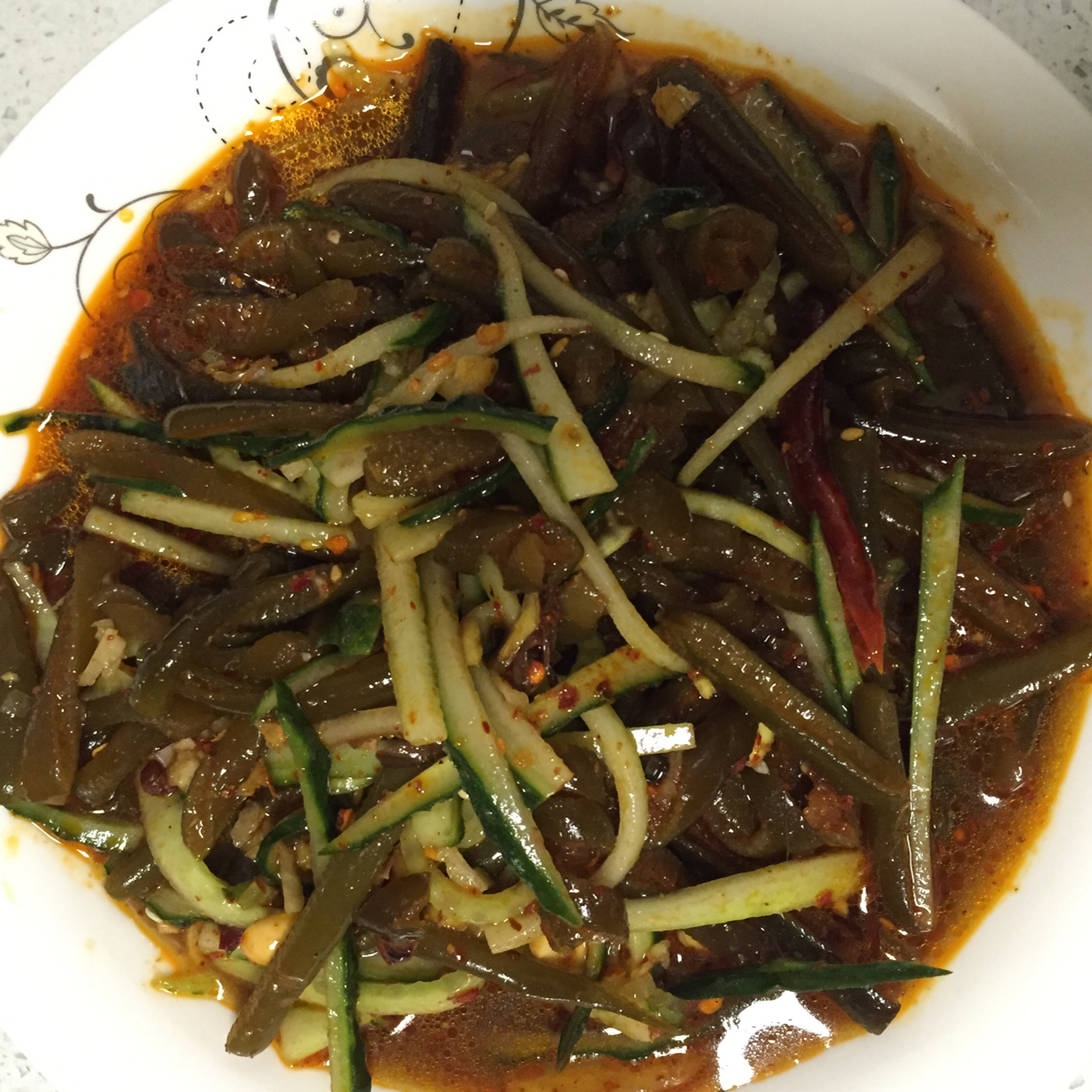 马小马小厨做的凉拌南极海茸条