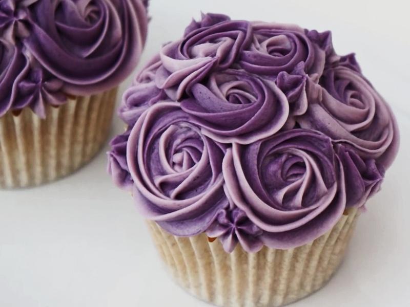 超简单方法制作别样cupcake的小玫瑰花的做法 步骤10