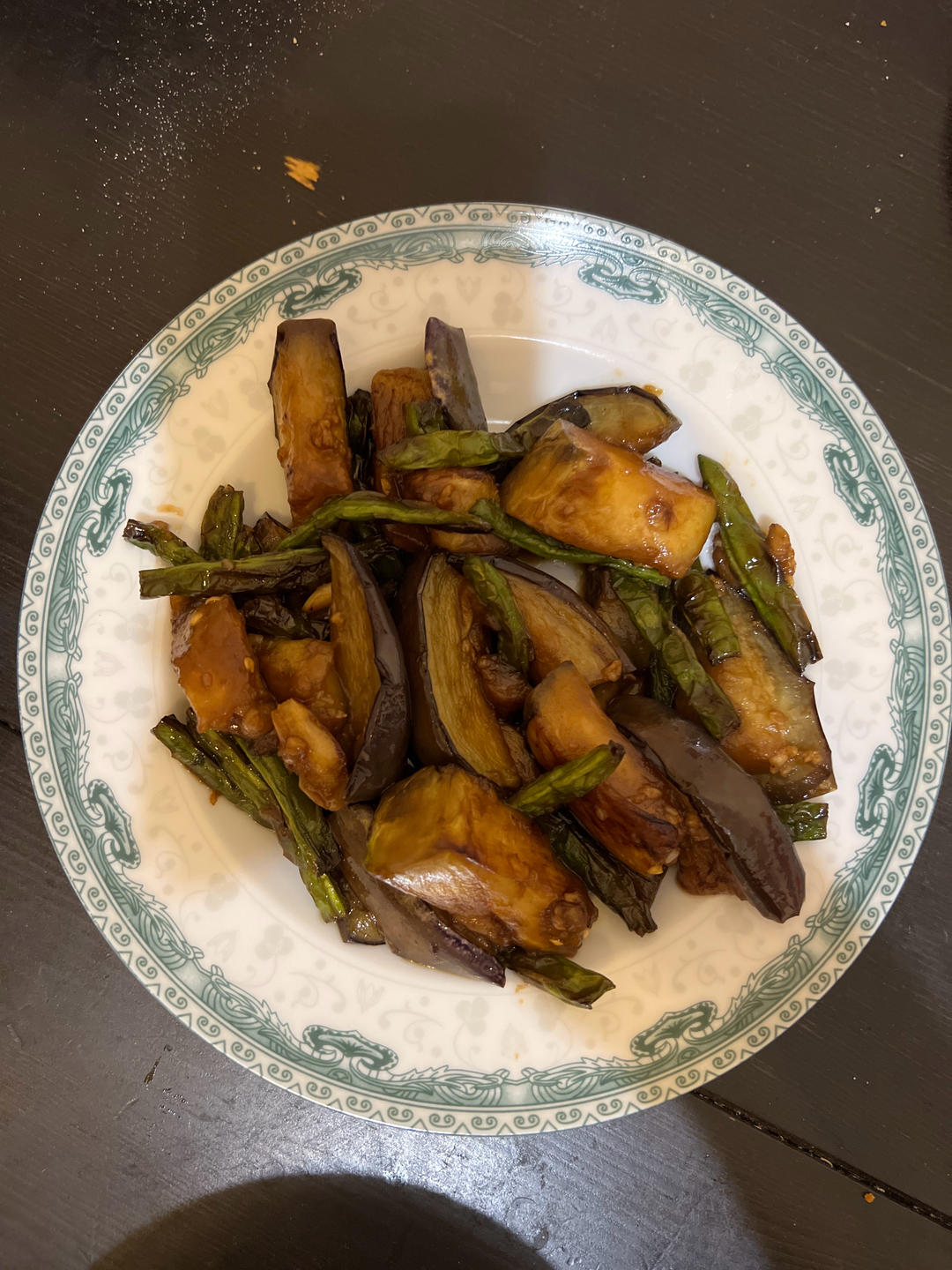美味可口的豆角烧茄子！原来饭店都是这样做的