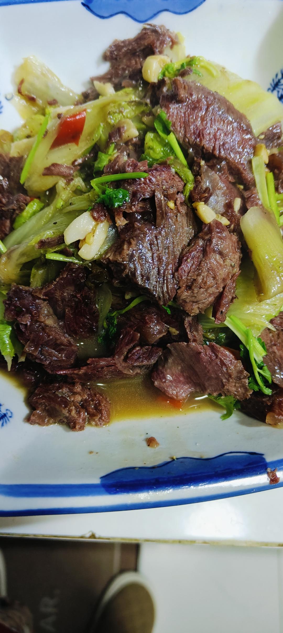 大白菜烧牛肉