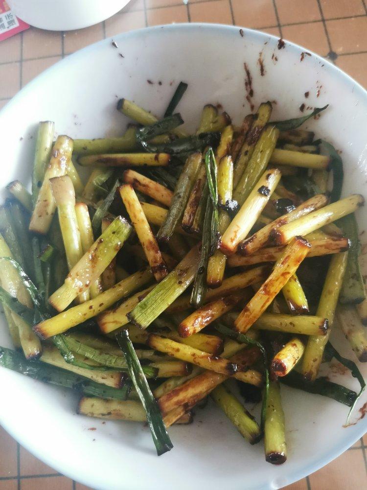 超级下饭的一道菜蒜苔炒风干腊肉