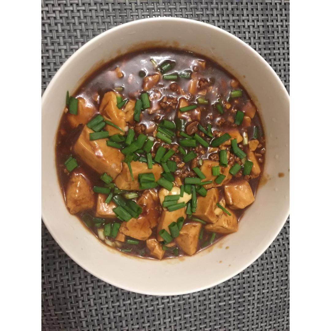 家常红烧肉末豆腐