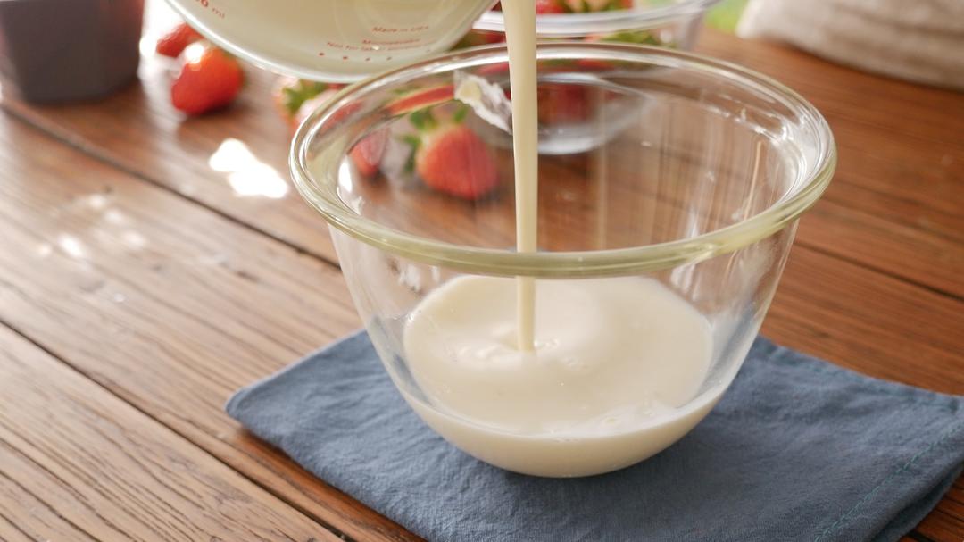 纯奶手撕吐司的做法 步骤1