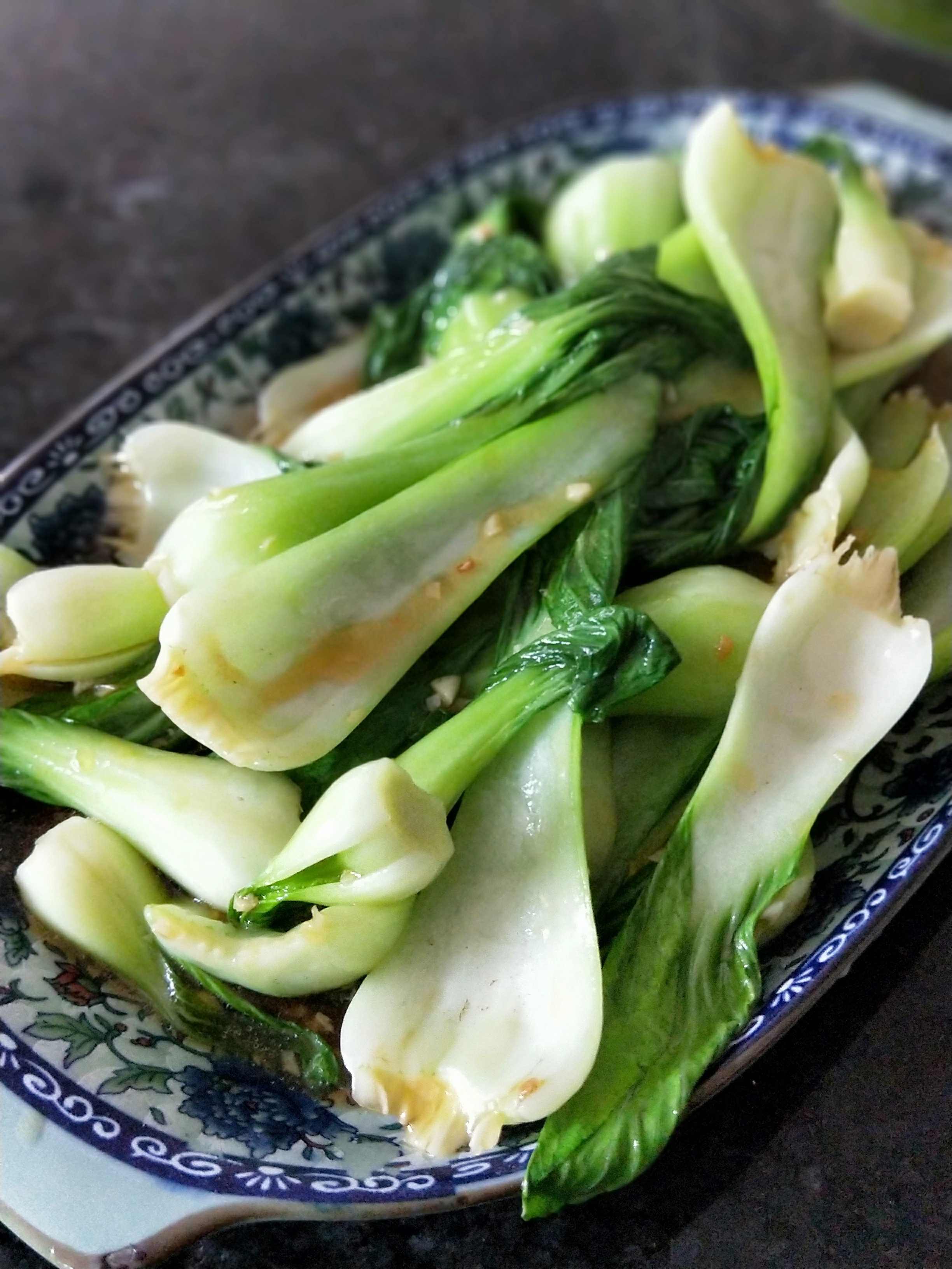 家常炒上海小白菜的做法