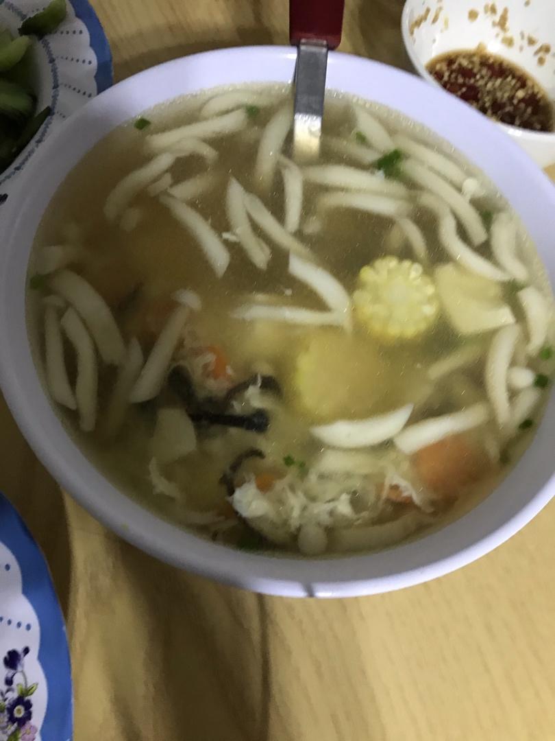 低卡减脂汤🔥菌菇豆腐鸡蛋汤❗️