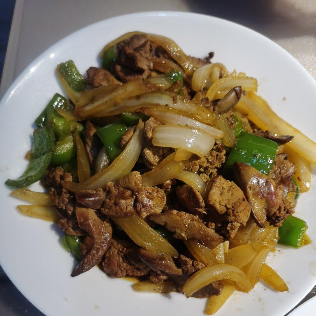 超下饭的爆炒鸡肝