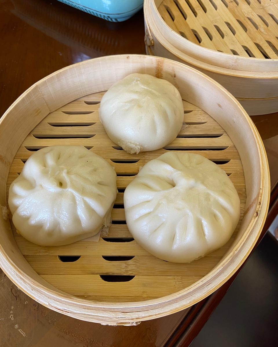 胡萝卜木耳鸡蛋包子——素包子也可以很好吃~