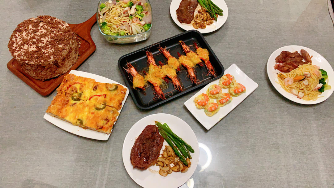 简单版生日餐