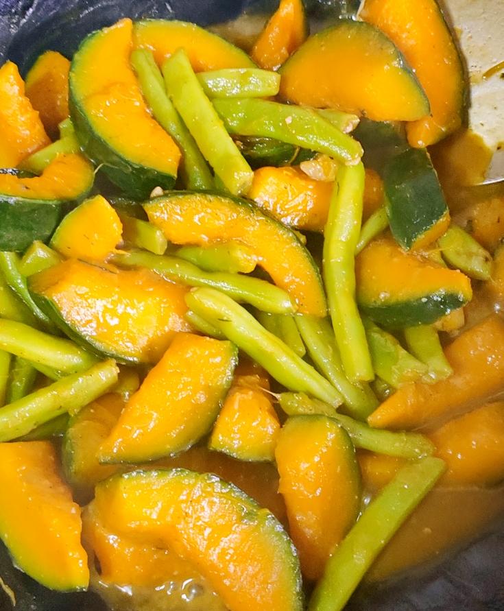 四季豆炒南瓜🎃