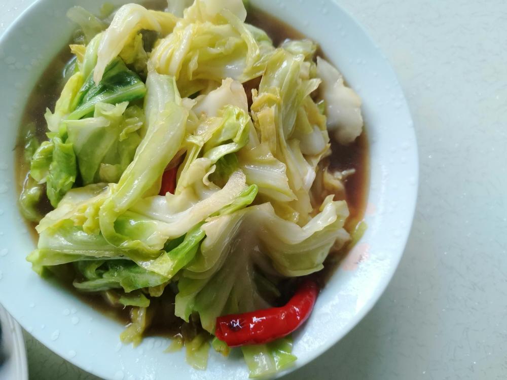 手撕包菜的做法