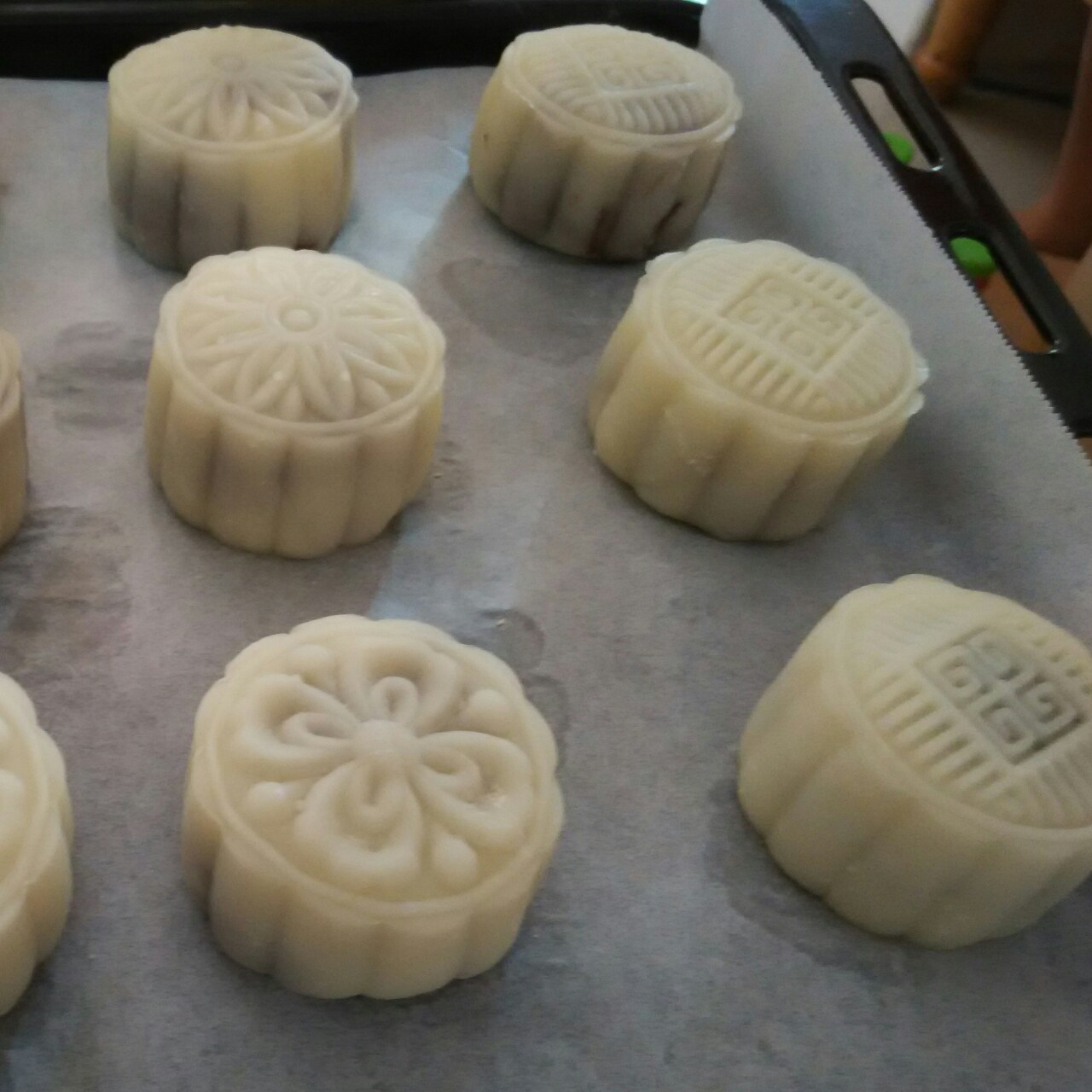 《Tinrry下午茶》冰皮月饼（奶黄馅）