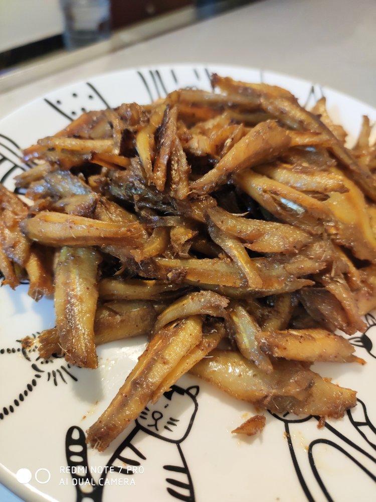 韩式蜜汁小鱼干
