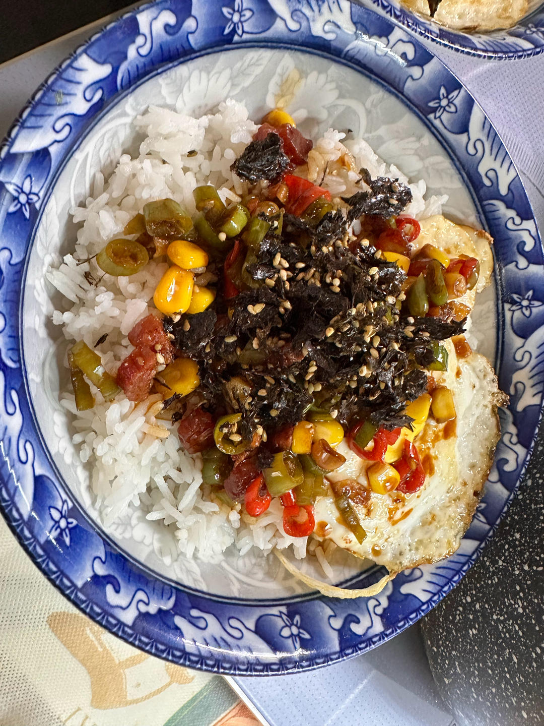 老式东北拌饭