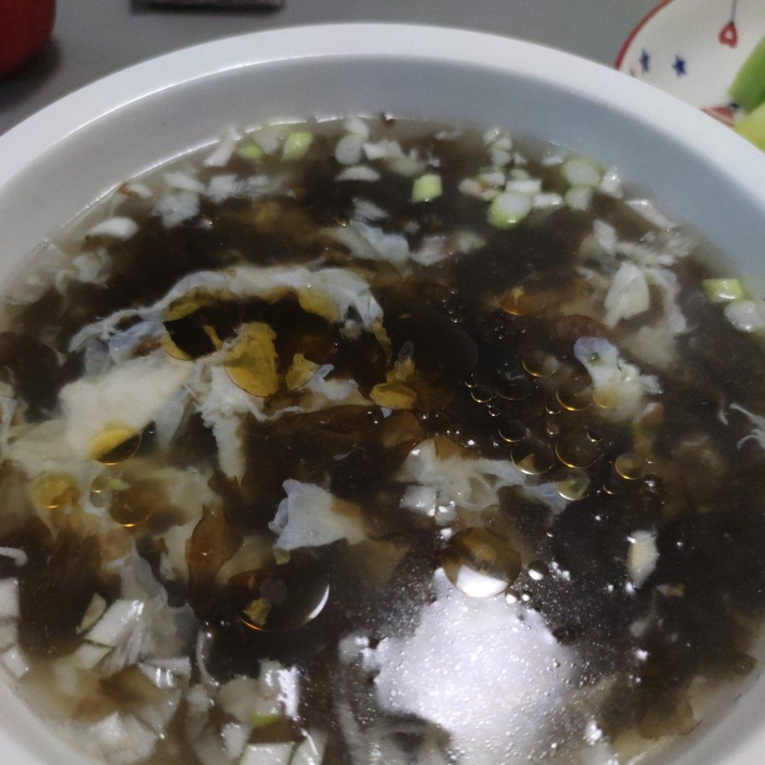 最鲜美好喝的「紫菜蛋花汤」
