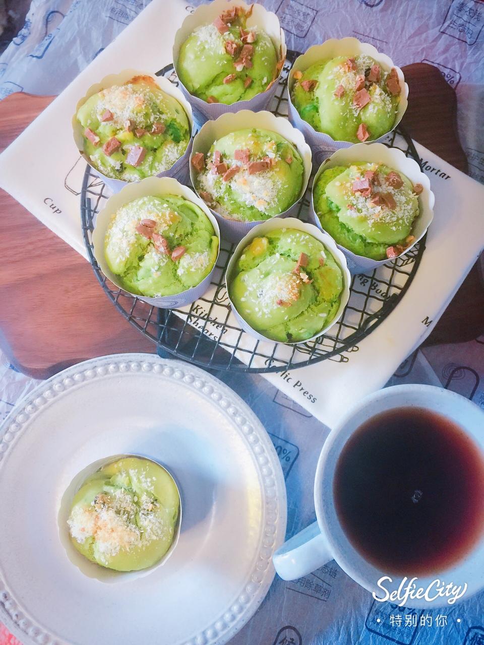 牛油果玛芬蛋糕（低糖低油）