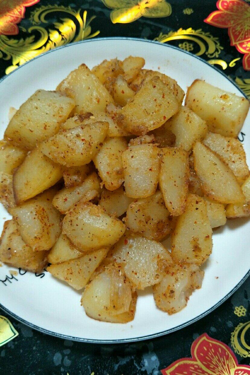香煎土豆块