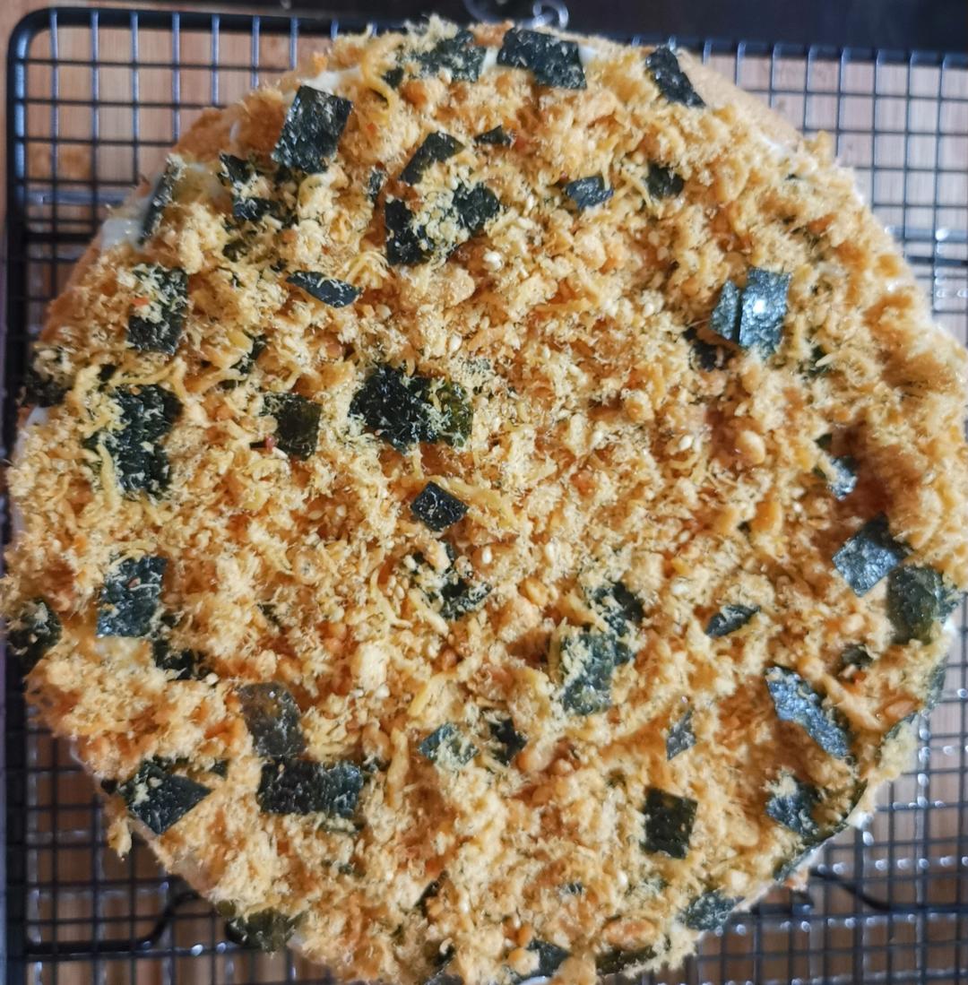 海苔肉松戚风蛋糕