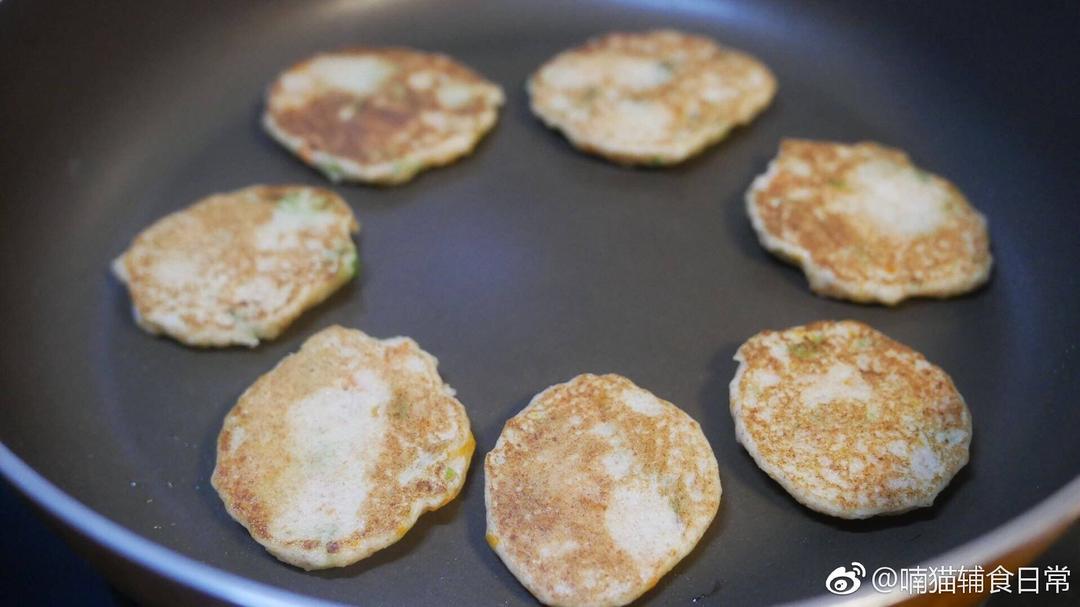 【宝宝辅食】鳕鱼山药饼的做法 步骤8