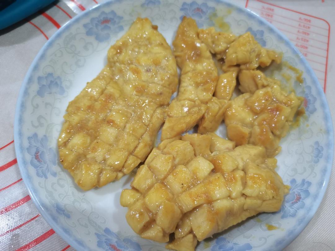 不放一滴油煎超级嫩的孜然鸡胸肉❗️减脂瘦身