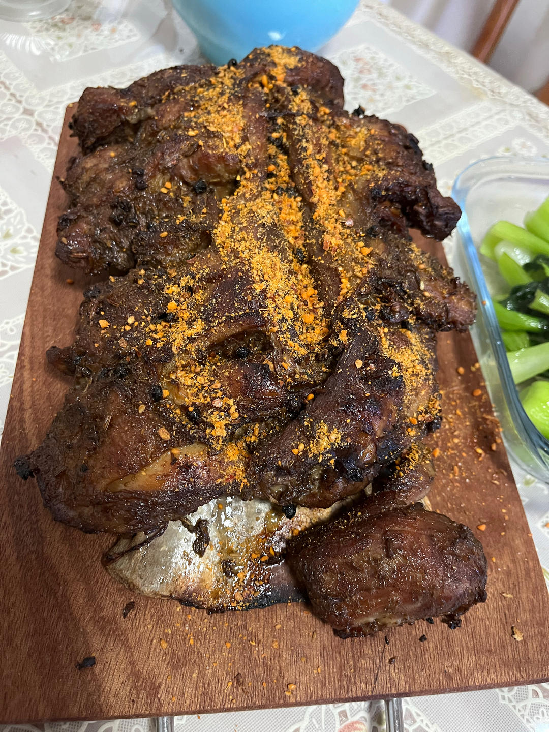 烤羊腿（纯烤版）