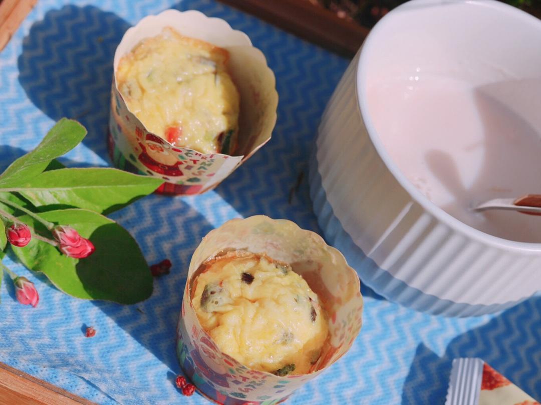 早餐鸡蛋杯cupcake Frittata