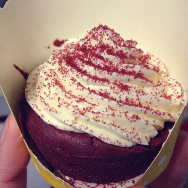 传统红丝绒杯子蛋糕（极软无泡打粉）Red velvet cupcake