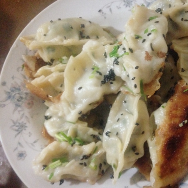 三鲜锅贴 Fried Dumplings