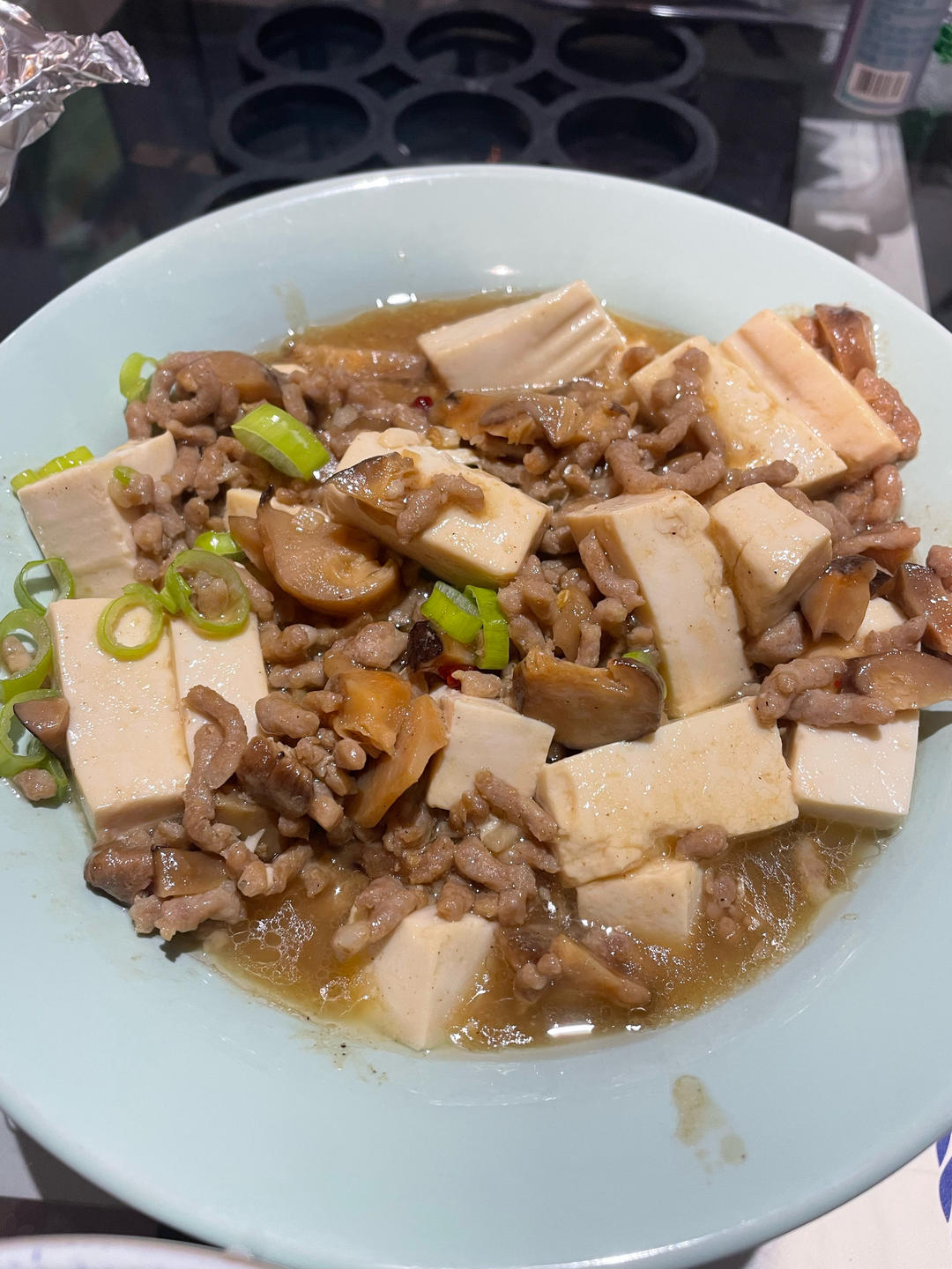 肉末嫩豆腐｜嫩滑口感爽口！这道快手菜超级下饭！！（减脂少油版）