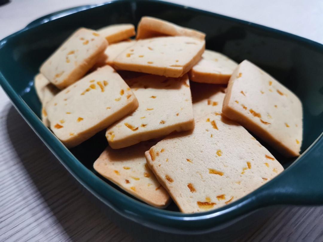 糖渍橙皮小饼干